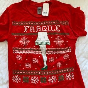 FRAGILE & PRETTY CHRISTMAS SHIRT